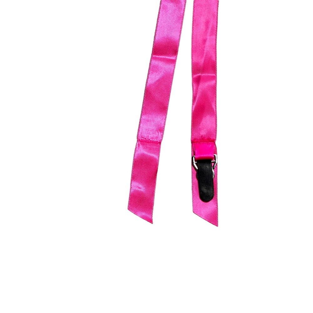 For Love & Lemons Soutache Hot Pink Embroidered Garter Panties NWT - Picture 7 of 11